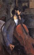 Amedeo Modigliani The Cellist china oil painting artist
